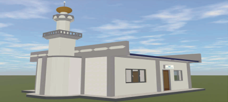 مسجد وبئر 49م2